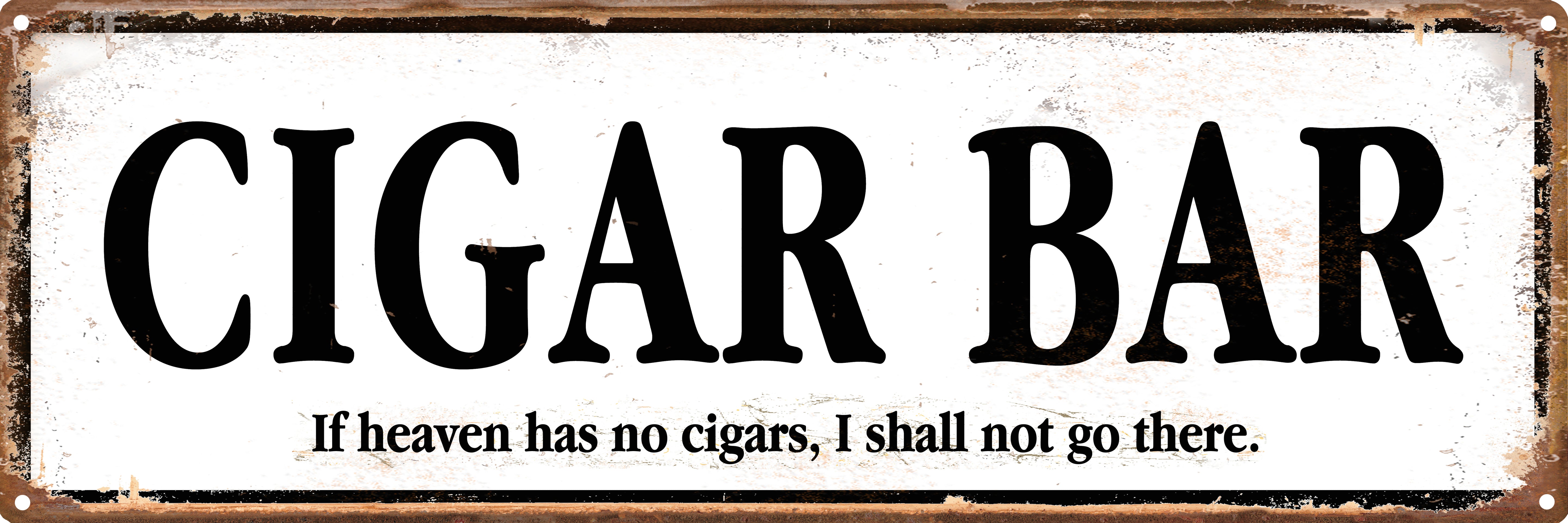 Cigar Bar Sign