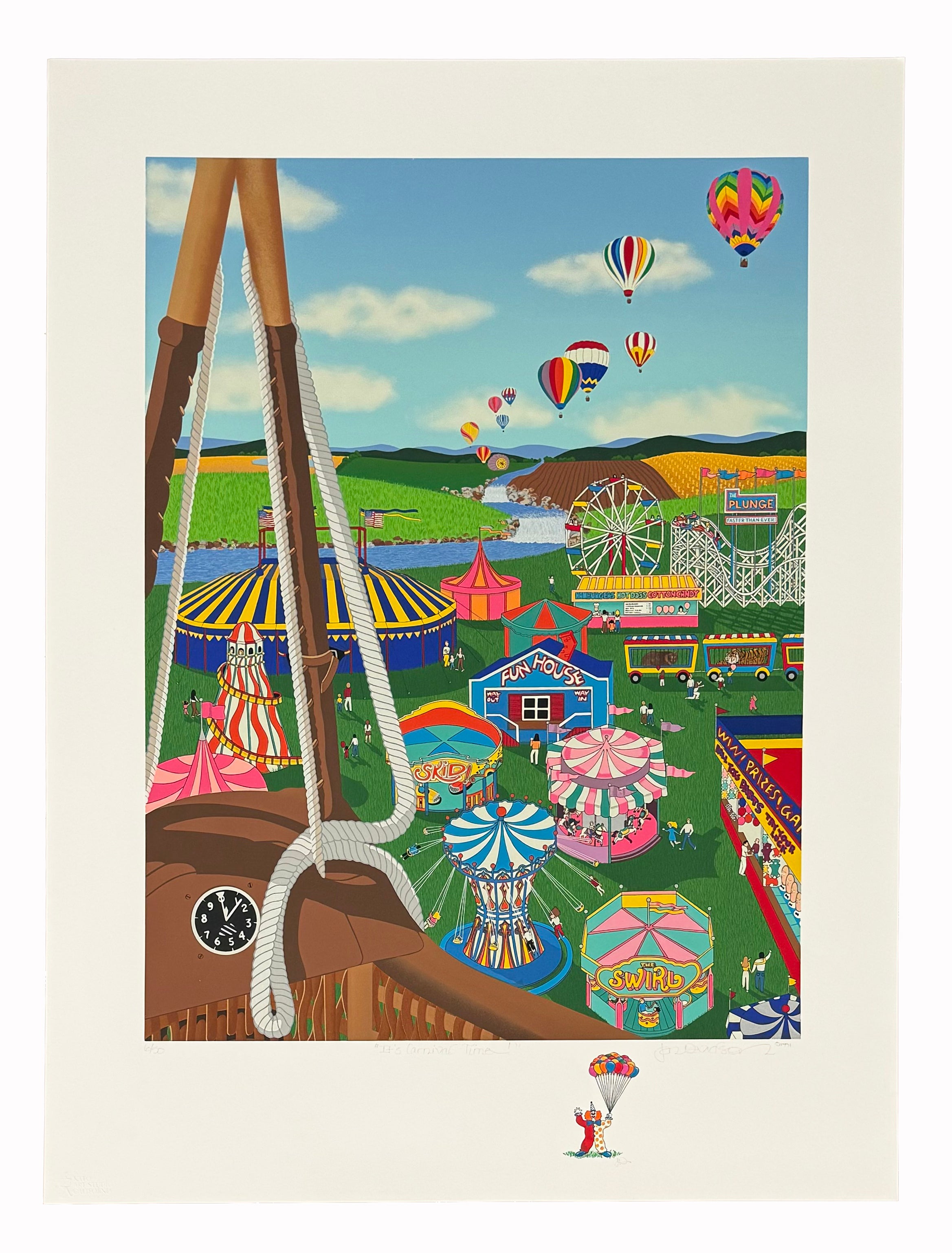 It's Carnival Time! • Serigraph
