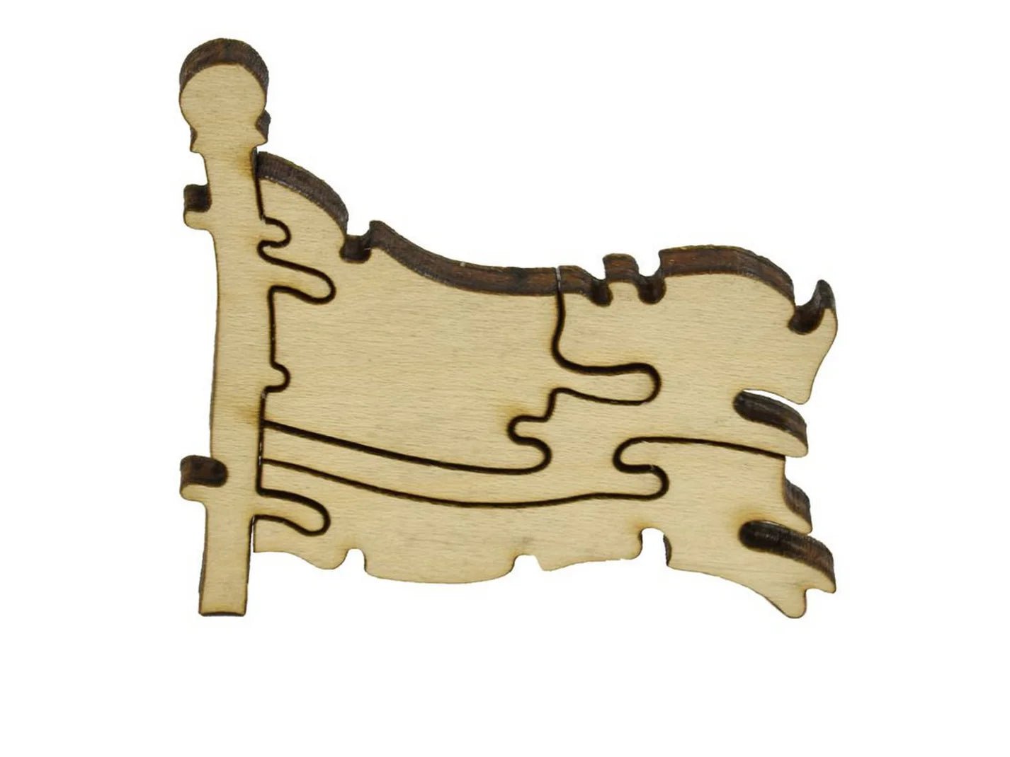 Carmel by-the-Sea Puzzle • Wooden Puzzle - Jan Davidson Collection
