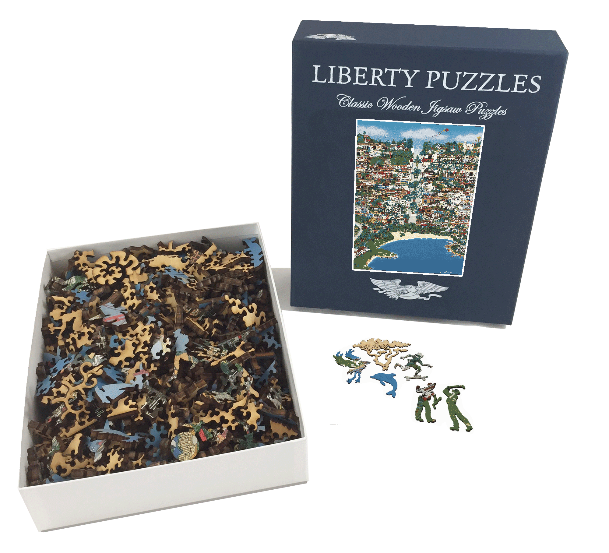 Carmel by-the-Sea Puzzle • Wooden Puzzle