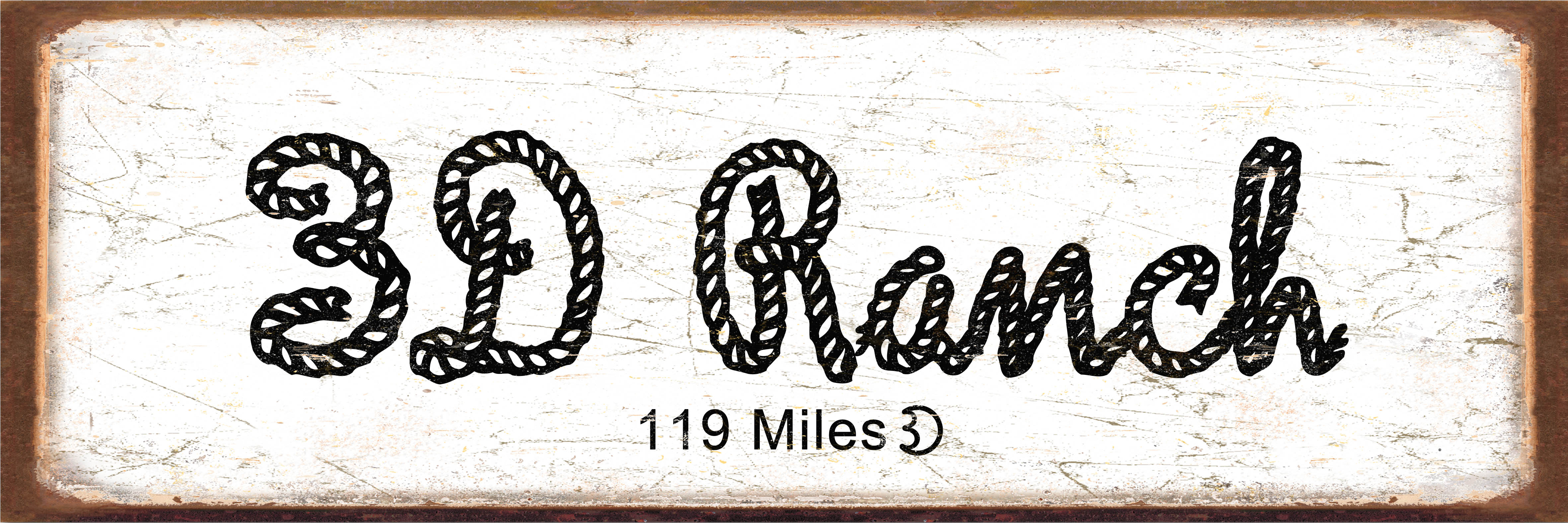 Mileage Signs - Jan Davidson Collection