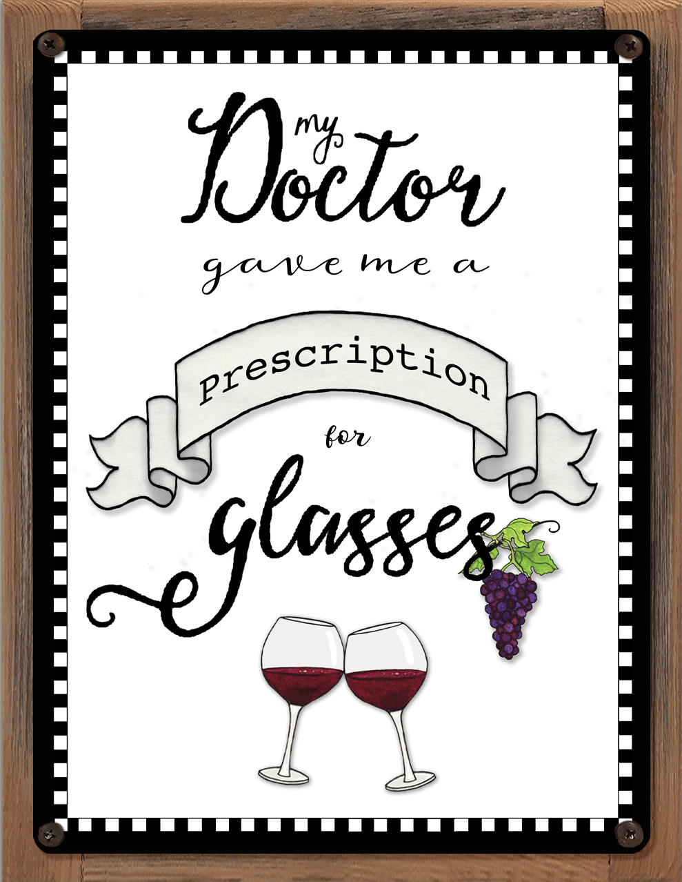 Prescription Sign - Jan Davidson Collection