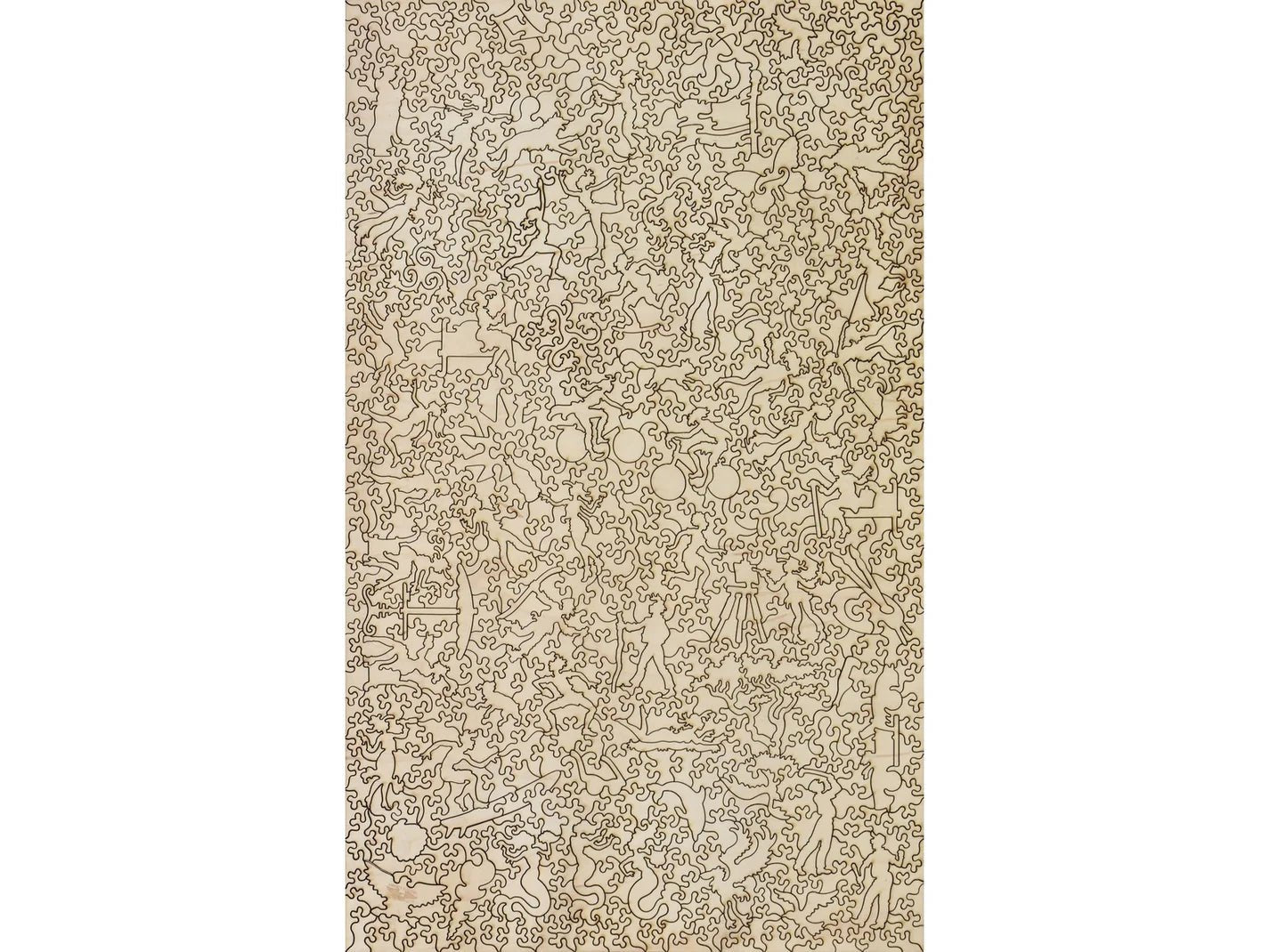 Carmel by-the-Sea Puzzle • Wooden Puzzle - Jan Davidson Collection