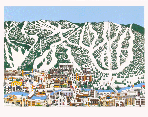 Vail Lithograph