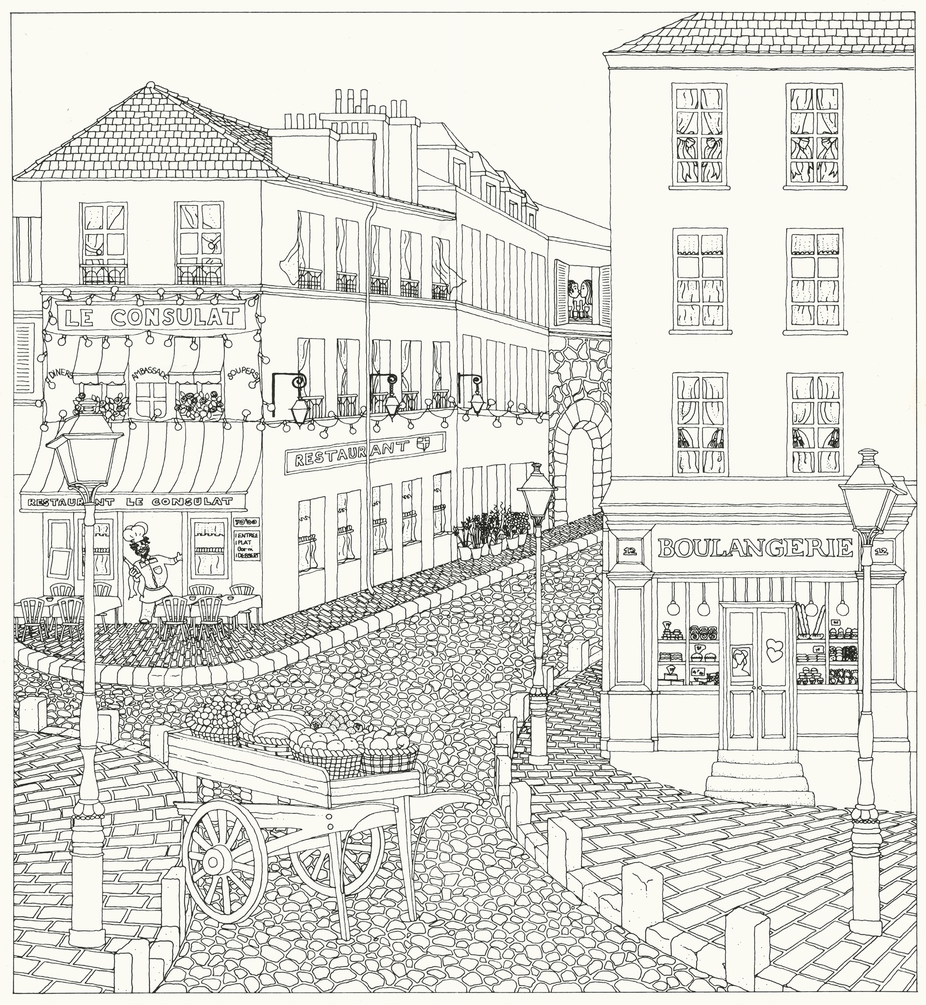 Boulangerie • Giclée