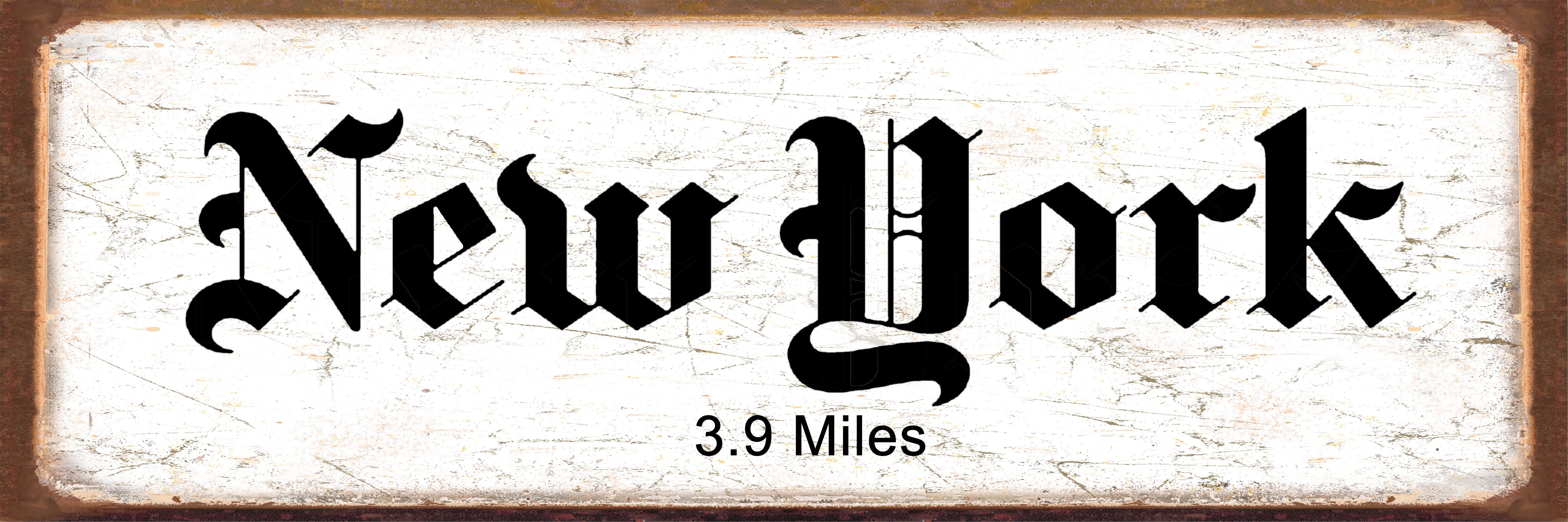 Mileage Signs