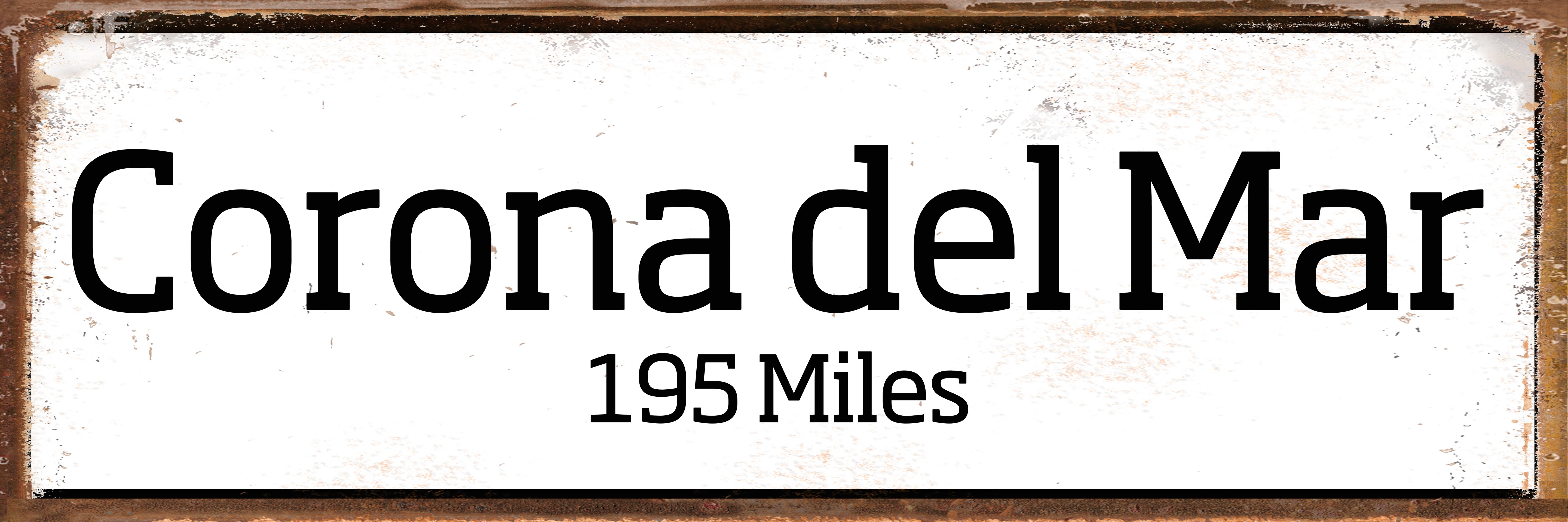 Mileage Signs