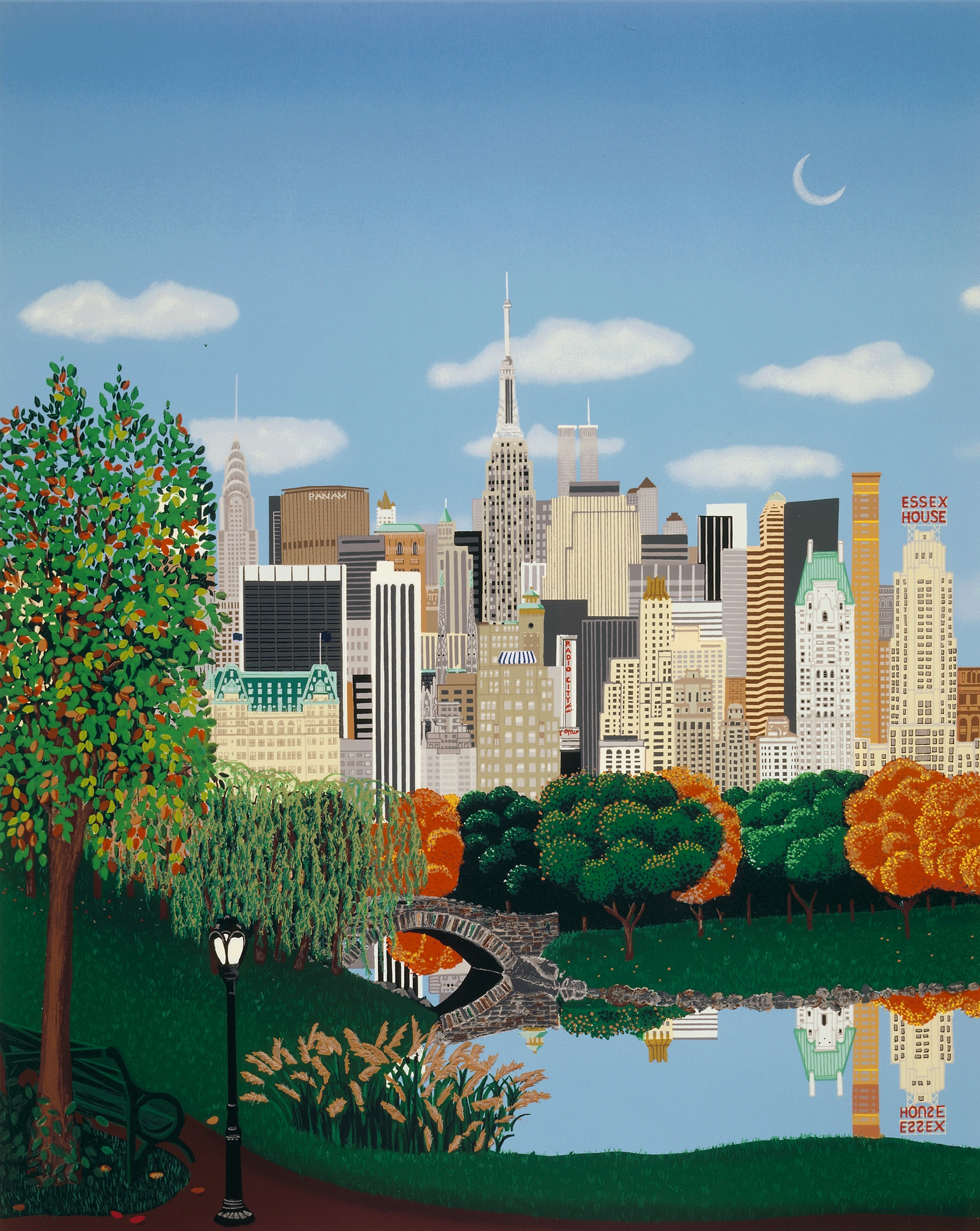 Central Park South • Serigraph
