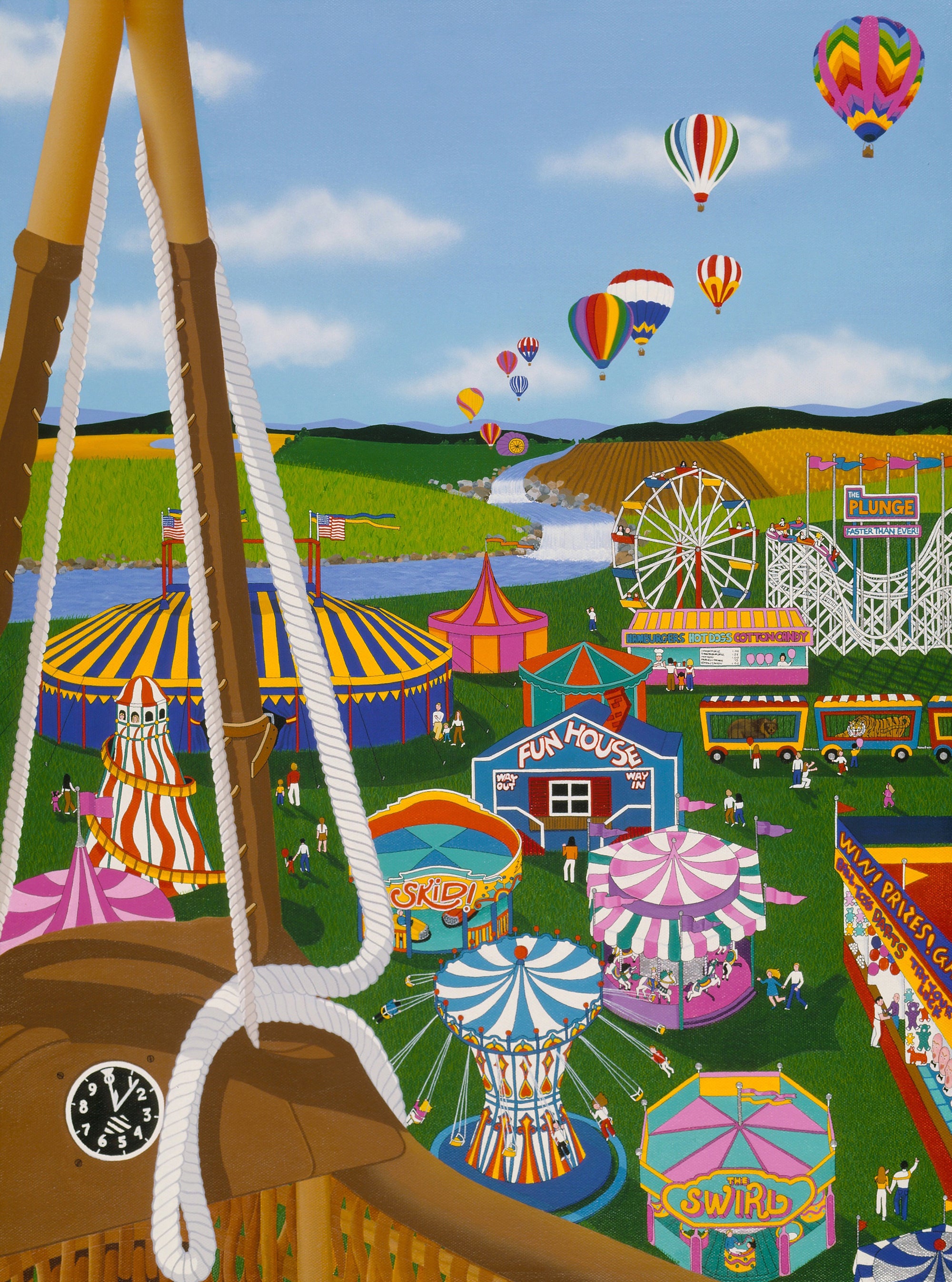 It's Carnival Time! • Serigraph