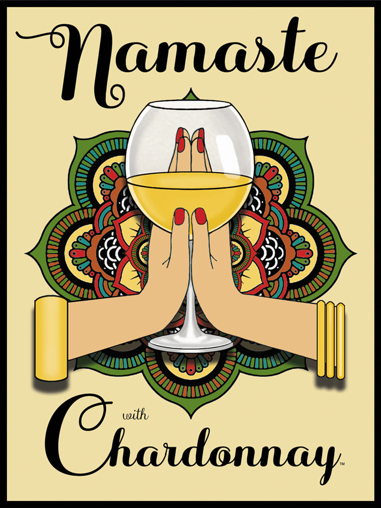 Namaste Chardonnay Sign